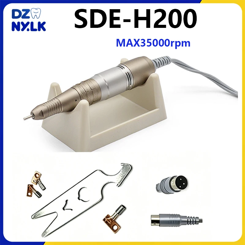Dental 35K RPM Micro Motor Polishing Handle H200 Strong type Handpiece 2.35mm For Dentistry Lab And Electric Nail Polishing Tool
Dental 35K RPM Micro Motor Polishing Handle H200 Strong type Handpiece 2.35mm For Dentistry Lab And Electric Nail Polishing Tool