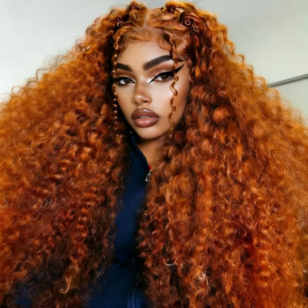 Парик Ginger Orange Deep Wave с кружевной передней частью, из натуральных волос, 13x4 HD, плотность 250%, кудрявый, без клея
Парик Ginger Orange Deep Wave с кружевной передней частью, из натуральных волос, 13x4 HD, плотность 250%, кудрявый, без клея