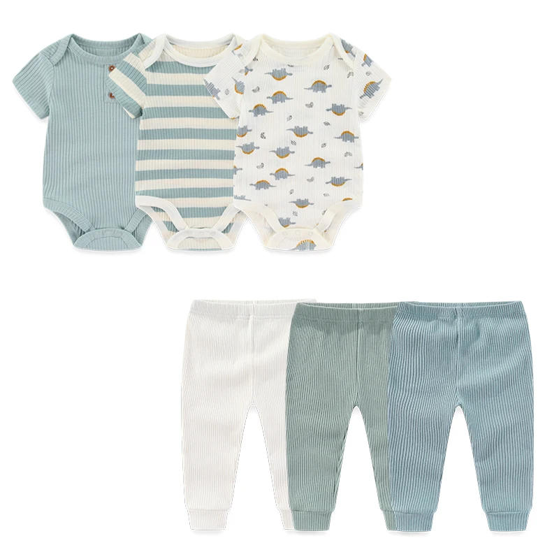 6-Pack Cartoon Baby Clothing Set Comfy Cotton Newborn Boy Girl Bodysuit+Pants Short Sleeve Unisex Infant Clothes
6-Pack Cartoon Baby Clothing Set Comfy Cotton Newborn Boy Girl Bodysuit+Pants Short Sleeve Unisex Infant Clothes