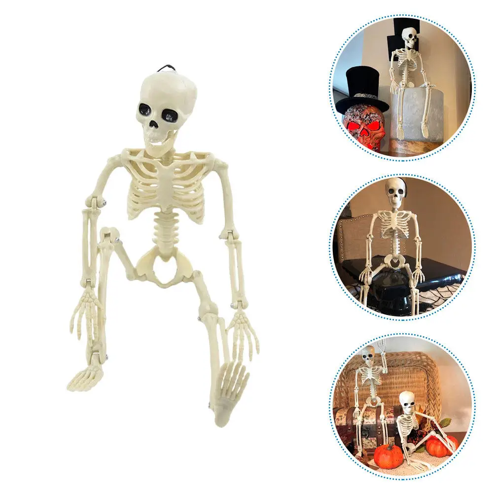 Halloween Ornament Flexible Joint Shaped Decor Desktop Adornment Horror Prop for Party Haunted House Room
Halloween Ornament Flexible Joint Shaped Decor Desktop Adornment Horror Prop for Party Haunted House Room