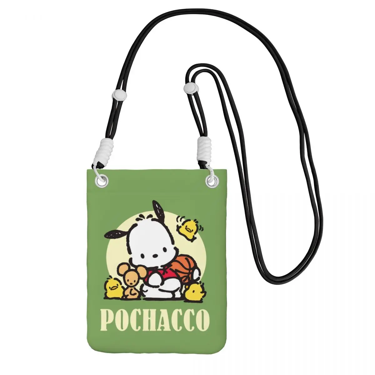 Custom Casual Pochacco Mobile Phone Bag for Traveling Women Men Cute Dog Small Crossbody Purse Smart Phone Wallet With Strap
Custom Casual Pochacco Mobile Phone Bag for Traveling Women Men Cute Dog Small Crossbody Purse Smart Phone Wallet With Strap