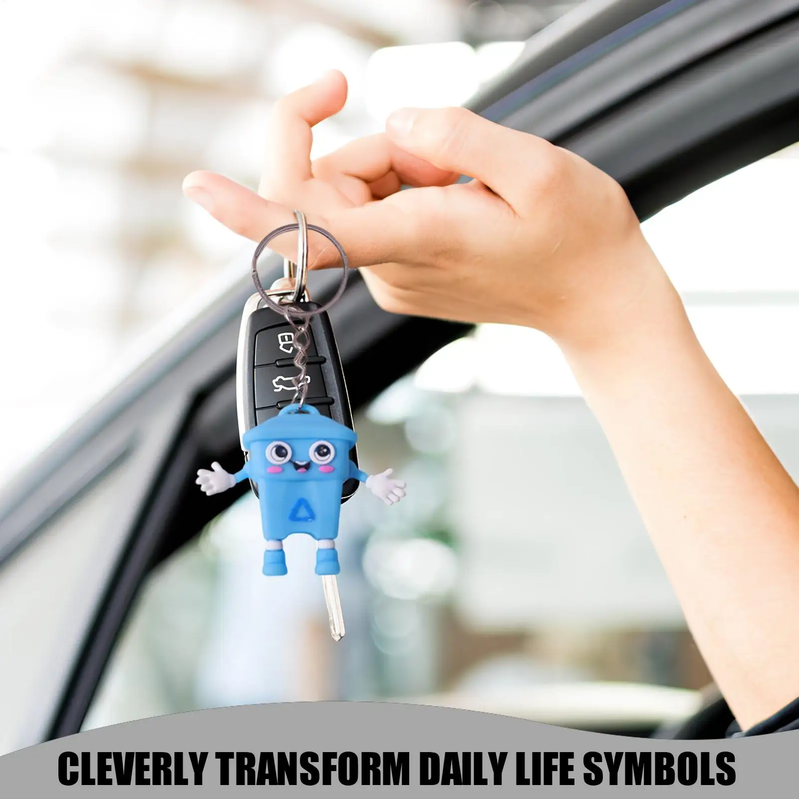 Милый брелок для ключей с героями мультфильмов, маленький милый брелок из ПВХ, подвеска для рюкзака, кошелька, кошелька, зеркало заднего вида для автомобиля
Милый брелок для ключей с героями мультфильмов, маленький милый брелок из ПВХ, подвеска для рюкзака, кошелька, кошелька, зеркало заднего вида для автомобиля