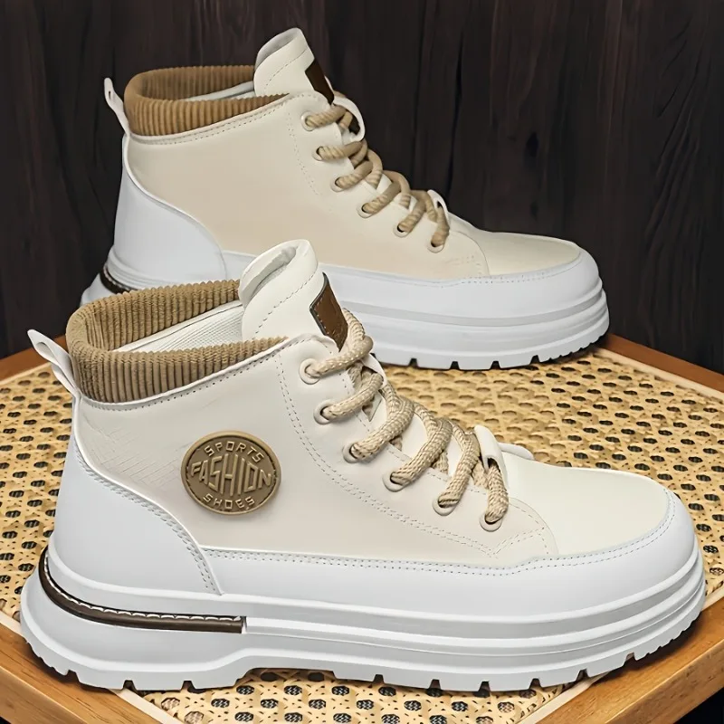 Мужские джинсовые ботинки, универсальные высокие повседневные спортивные кроссовки, уличная модная износостойкая обувь для бега, мотоциклетные ботинки
Мужские джинсовые ботинки, универсальные высокие повседневные спортивные кроссовки, уличная модная износостойкая обувь для бега, мотоциклетные ботинки