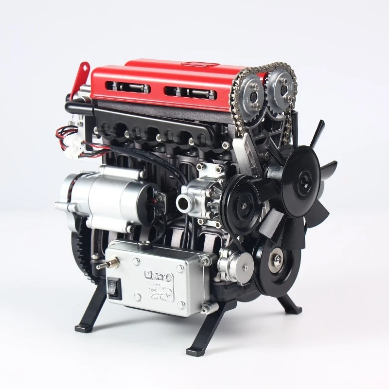 The turbocharged four-cylinder engine belongs to the power mechanical structure of the assembled model
The turbocharged four-cylinder engine belongs to the power mechanical structure of the assembled model