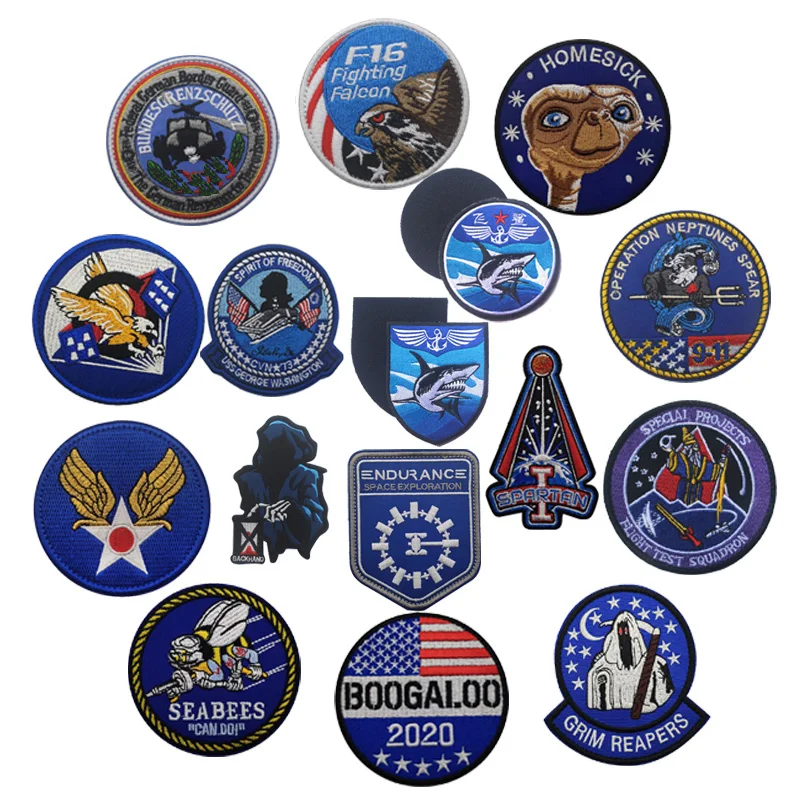 Outdoor Bag Accessories Sea Peak and Falcon Badge Melancholy Theme Ghost German Embroidery Morale Hook Loop Backpack Patch
Outdoor Bag Accessories Sea Peak and Falcon Badge Melancholy Theme Ghost German Embroidery Morale Hook Loop Backpack Patch