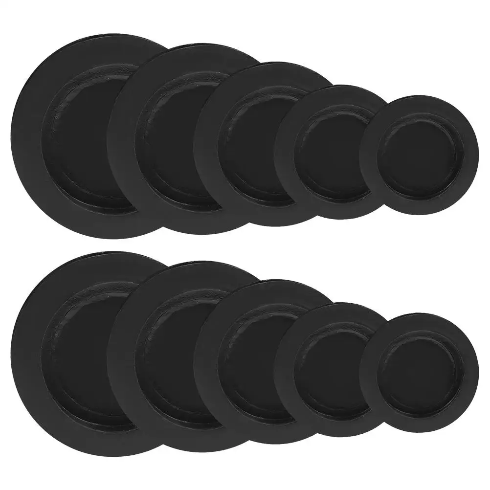 10pcs Black Round Rubber Stoppers 26mm 25mm 30mm 32mm 38mm Inner Diameter Assorted Sizes Reusable Sealing Pads Piggy Bank
10pcs Black Round Rubber Stoppers 26mm 25mm 30mm 32mm 38mm Inner Diameter Assorted Sizes Reusable Sealing Pads Piggy Bank