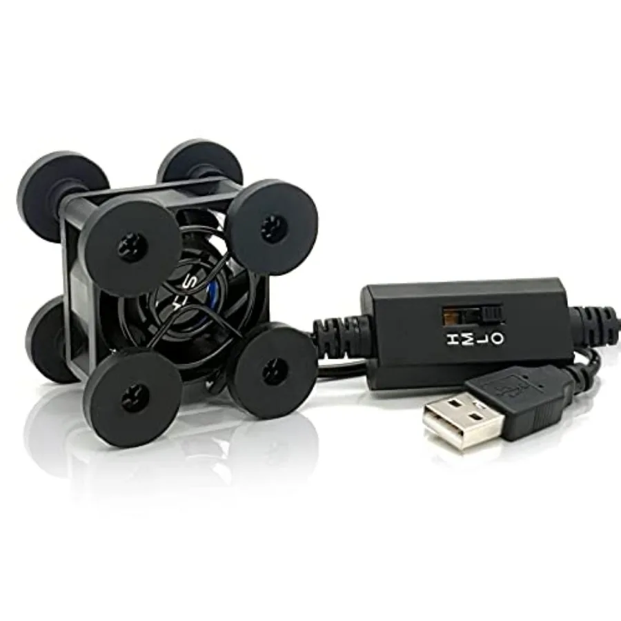 Mini, Compact 40mm x 20mm USB Fan, for VR Gear, Aquarium, Roku, Router, Raspberry Pi, Cosplay, Helmet Cooling Ventilation
Mini, Compact 40mm x 20mm USB Fan, for VR Gear, Aquarium, Roku, Router, Raspberry Pi, Cosplay, Helmet Cooling Ventilation