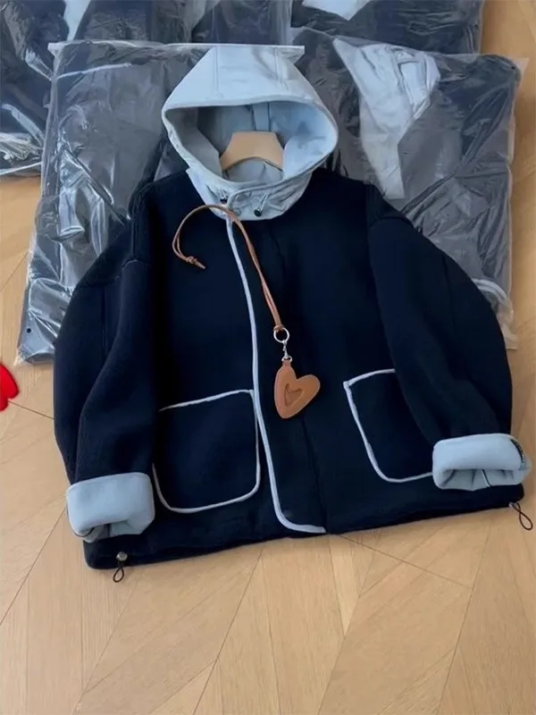 Large Size Autumn Winter Cotton Jaet Hooded Color Blo Trendy Men's Casual Wear Polyester Fiber Zipper Closure Regular Sve
Large Size Autumn Winter Cotton Jaet Hooded Color Blo Trendy Men's Casual Wear Polyester Fiber Zipper Closure Regular Sve