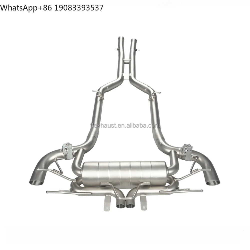 Stainless Steel Catback Exhaust Tuning Muffler for Mercedes Benz AMG GT R With Valves Exhaust
Stainless Steel Catback Exhaust Tuning Muffler for Mercedes Benz AMG GT R With Valves Exhaust