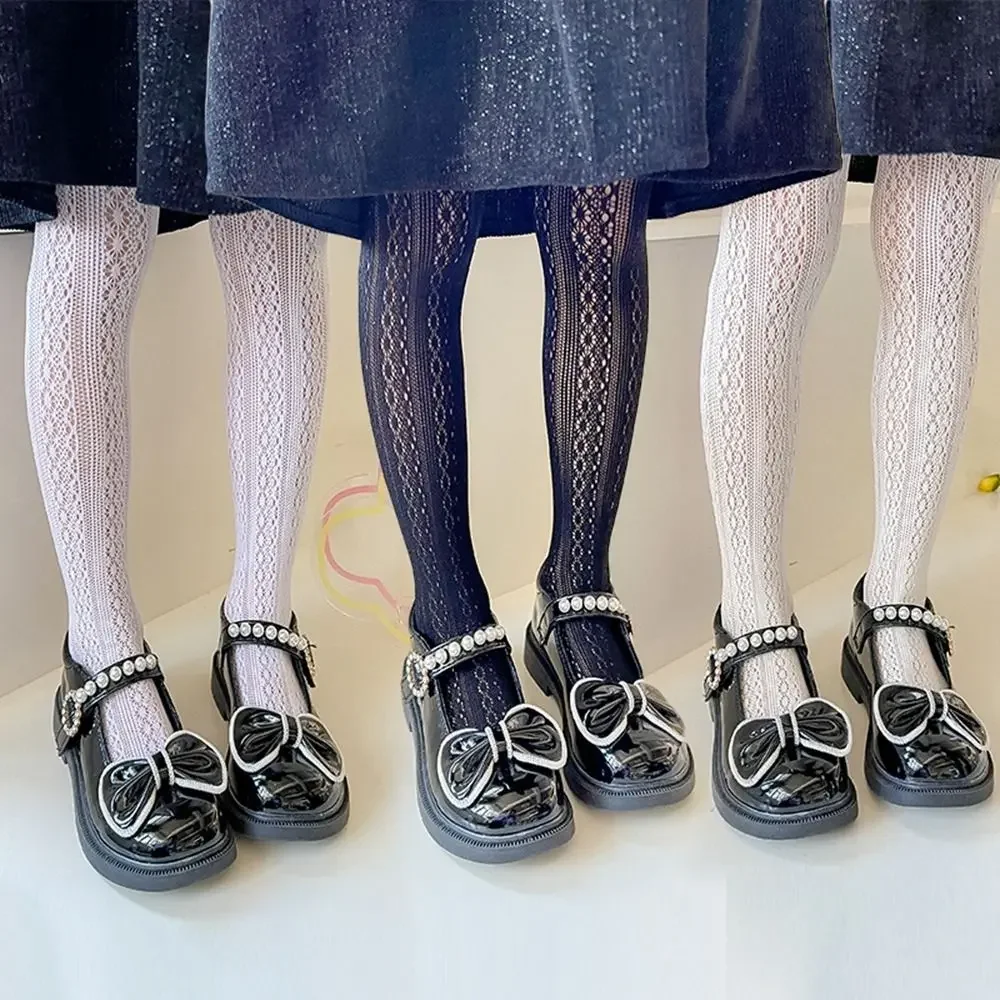 Sweet Girl Mesh Children Tight Nylon Soft Hosiery Summer Elasticity Stocking Fashion Trousers Lace geometry hollow out Pantyhose
Sweet Girl Mesh Children Tight Nylon Soft Hosiery Summer Elasticity Stocking Fashion Trousers Lace geometry hollow out Pantyhose