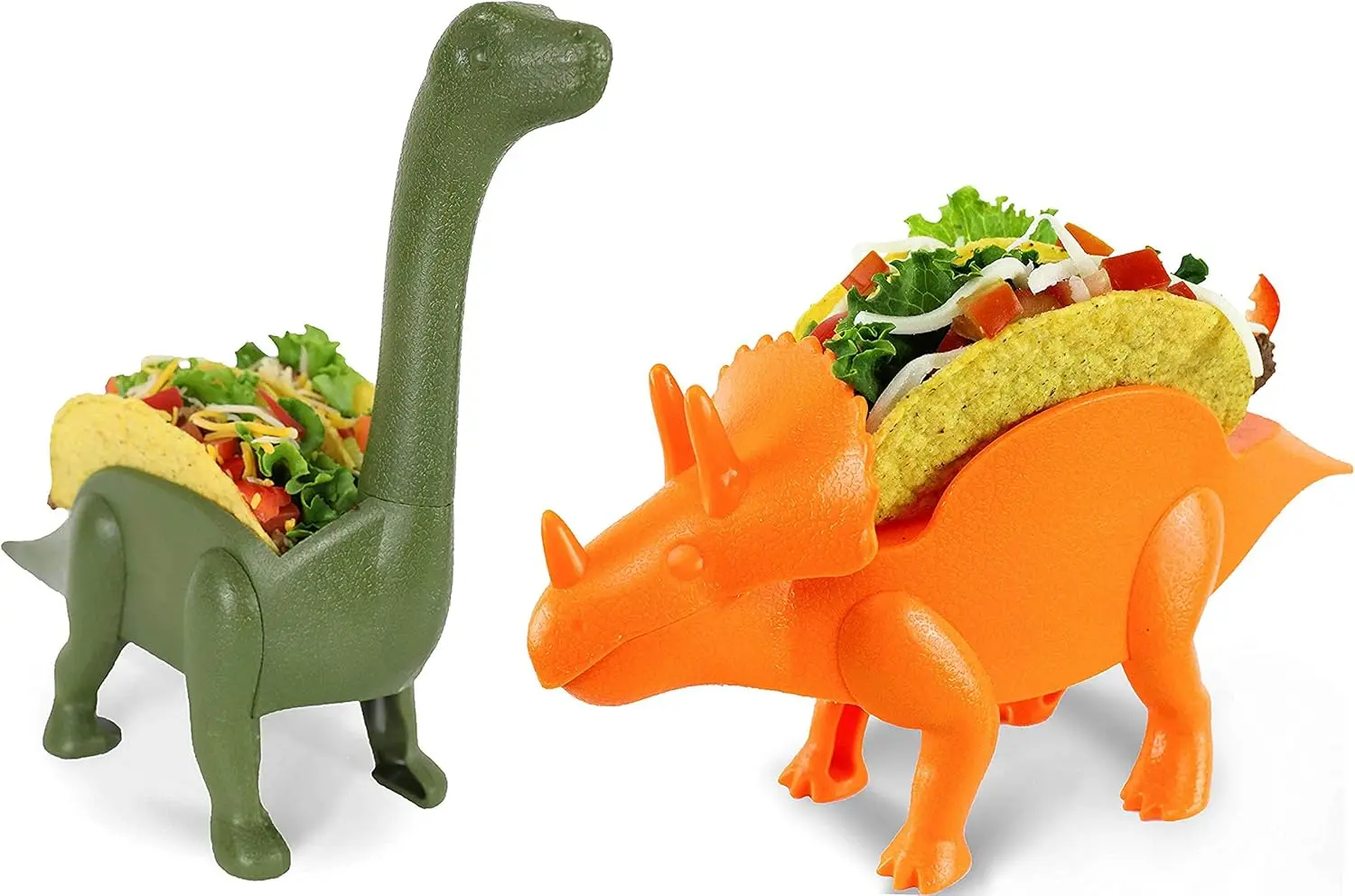 Dinosaur Taco Holder Set - Holds 4 Tacos, Fun for Kids and Adults, Perfect for Parties and Meals
Dinosaur Taco Holder Set - Holds 4 Tacos, Fun for Kids and Adults, Perfect for Parties and Meals