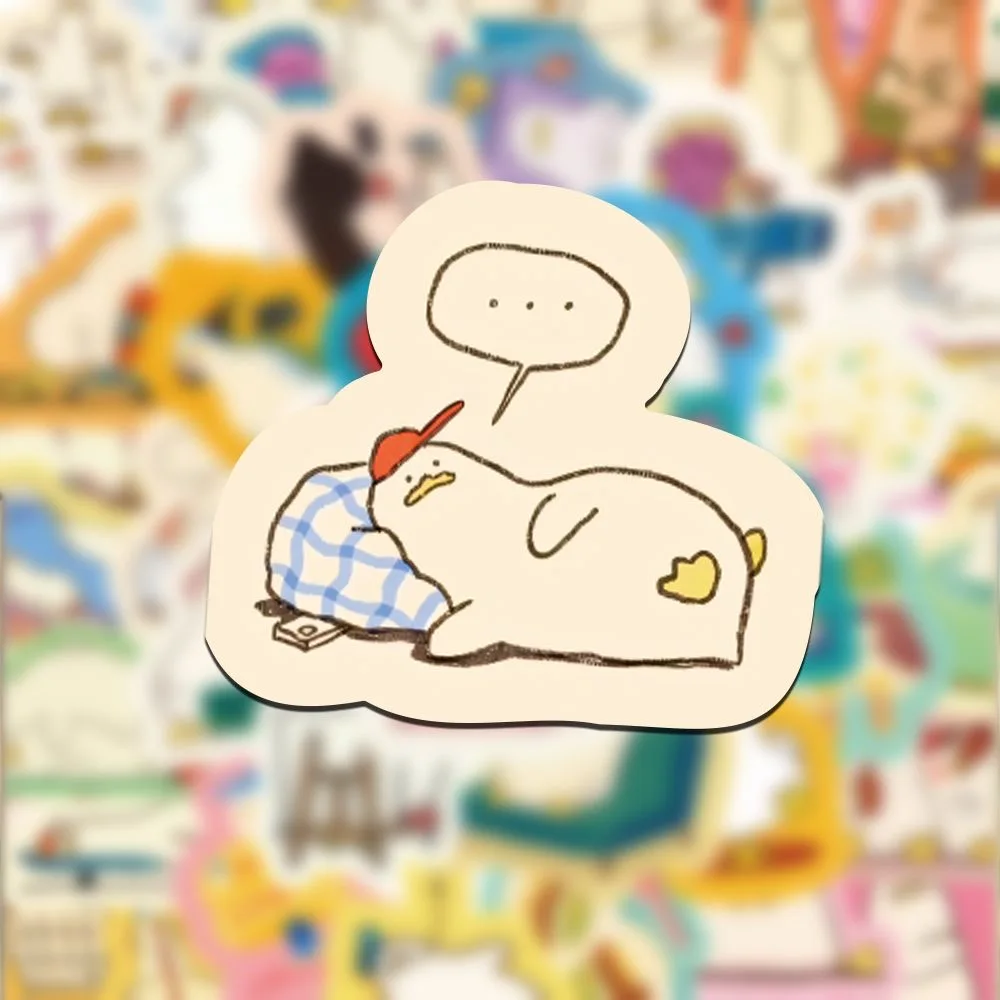 120 шт., наклейка «Утка» для повседневной жизни, милая ниша и менее популярное украшение, водонепроницаемая наклейка на чехол для телефона
120 шт., наклейка «Утка» для повседневной жизни, милая ниша и менее популярное украшение, водонепроницаемая наклейка на чехол для телефона