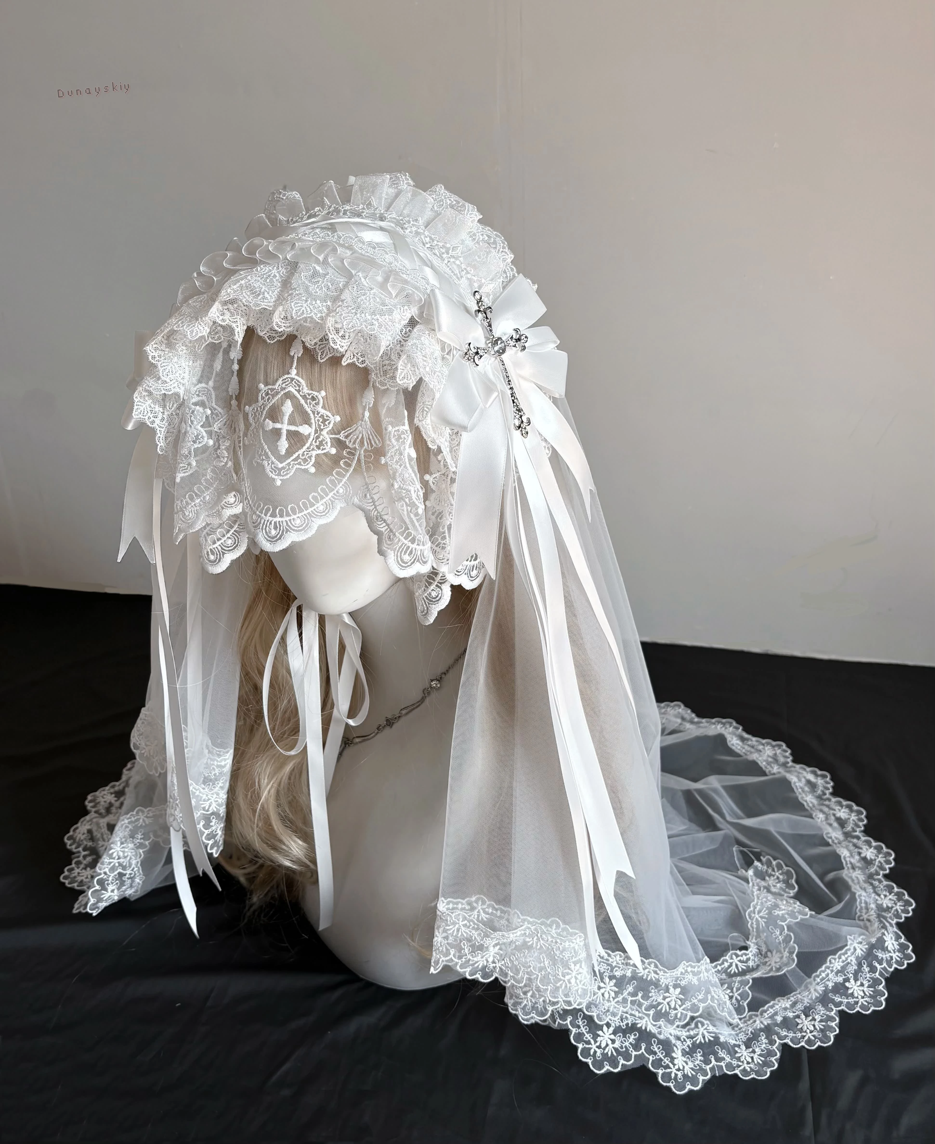 Original Gothic Dark Angel Subculture Nun's Veil Halloween Cosplay Costume Hairband Lolita Headpiece New Gift
Original Gothic Dark Angel Subculture Nun's Veil Halloween Cosplay Costume Hairband Lolita Headpiece New Gift