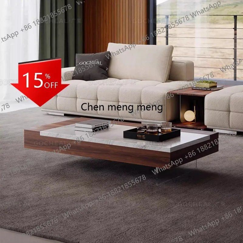 Журнальный столик M85 в итальянском минималистичном стиле, средневековый, для небольшой квартиры, мраморный, квадратный, из орехового дерева, чайный столик
Журнальный столик M85 в итальянском минималистичном стиле, средневековый, для небольшой квартиры, мраморный, квадратный, из орехового дерева, чайный столик