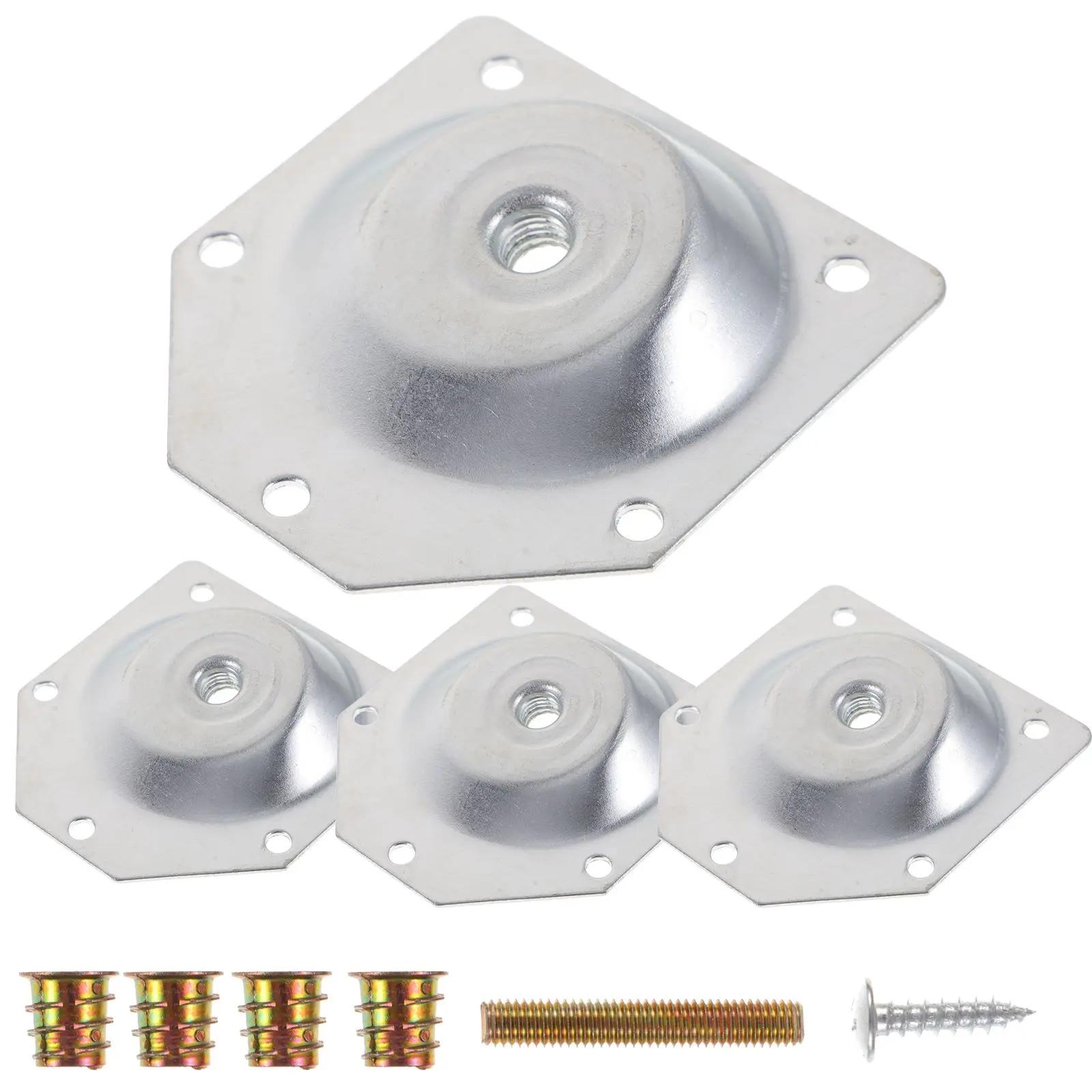 4 Pcs Nut Set Furniture Leg Brackets Durable Hardware Angled Fixing Mounting Plates Connector Solid Wood Legs Suitable Table
4 Pcs Nut Set Furniture Leg Brackets Durable Hardware Angled Fixing Mounting Plates Connector Solid Wood Legs Suitable Table