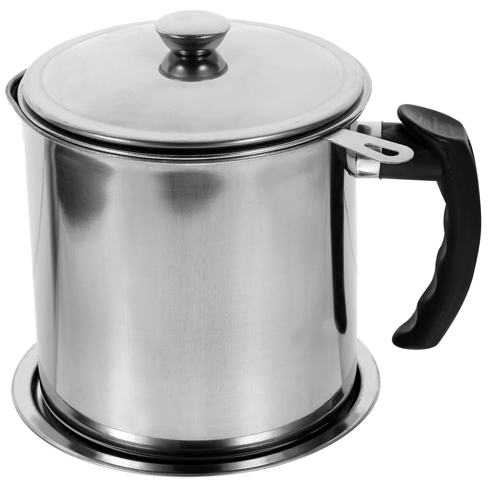 Lip Tint Oil Can Grease Container Stainless Steel Bottle Filter Pot Black Household
Lip Tint Oil Can Grease Container Stainless Steel Bottle Filter Pot Black Household