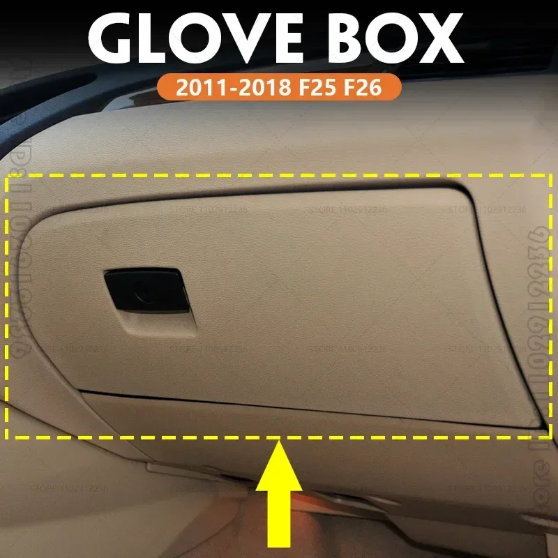 for 2011-2018 F25 F26 BMW X3 X4 28i 28iX 28dX 35iX Front Dash Glove Box Door Lid 51166839000 51166839001
for 2011-2018 F25 F26 BMW X3 X4 28i 28iX 28dX 35iX Front Dash Glove Box Door Lid 51166839000 51166839001