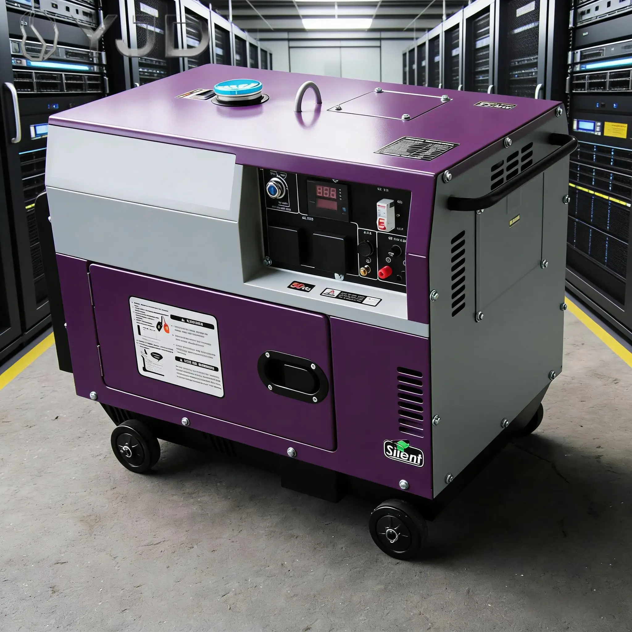 Portable 50/60HZ 3KW-15KW Copper Twisted Diesel Generator 220V/230V/380V Air-cooled Soundproof with DC Output Auto Start ATS
Portable 50/60HZ 3KW-15KW Copper Twisted Diesel Generator 220V/230V/380V Air-cooled Soundproof with DC Output Auto Start ATS