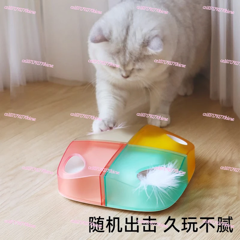 Интеллектуальная электрическая игрушка для кошек, Self-hi, облегчение скуки, артефакт, автоматический тизер, товары для котят Daquan
Интеллектуальная электрическая игрушка для кошек, Self-hi, облегчение скуки, артефакт, автоматический тизер, товары для котят Daquan