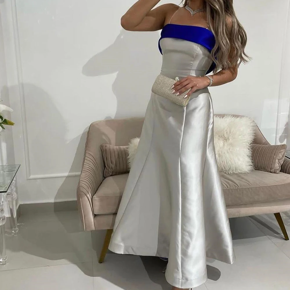 Customized Sexy Satin A-Line Evening Dress Delicate Floor Length Strapless Sleeveless vestidos para mujer Custom Size
Customized Sexy Satin A-Line Evening Dress Delicate Floor Length Strapless Sleeveless vestidos para mujer Custom Size