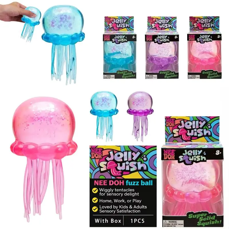 Nee doh Schylling Jellyfish Squishy Blind Box Random Color Soft Squeeze Sensory Toy Cute Stress Relief Relaxing Toy
Nee doh Schylling Jellyfish Squishy Blind Box Random Color Soft Squeeze Sensory Toy Cute Stress Relief Relaxing Toy