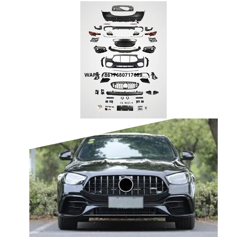 Bodykit for E-Class W213 Pre 2016-2020 Upgrade Bodykit Grille Side Skirt Old to New Bumper Grille Headlights
Bodykit for E-Class W213 Pre 2016-2020 Upgrade Bodykit Grille Side Skirt Old to New Bumper Grille Headlights