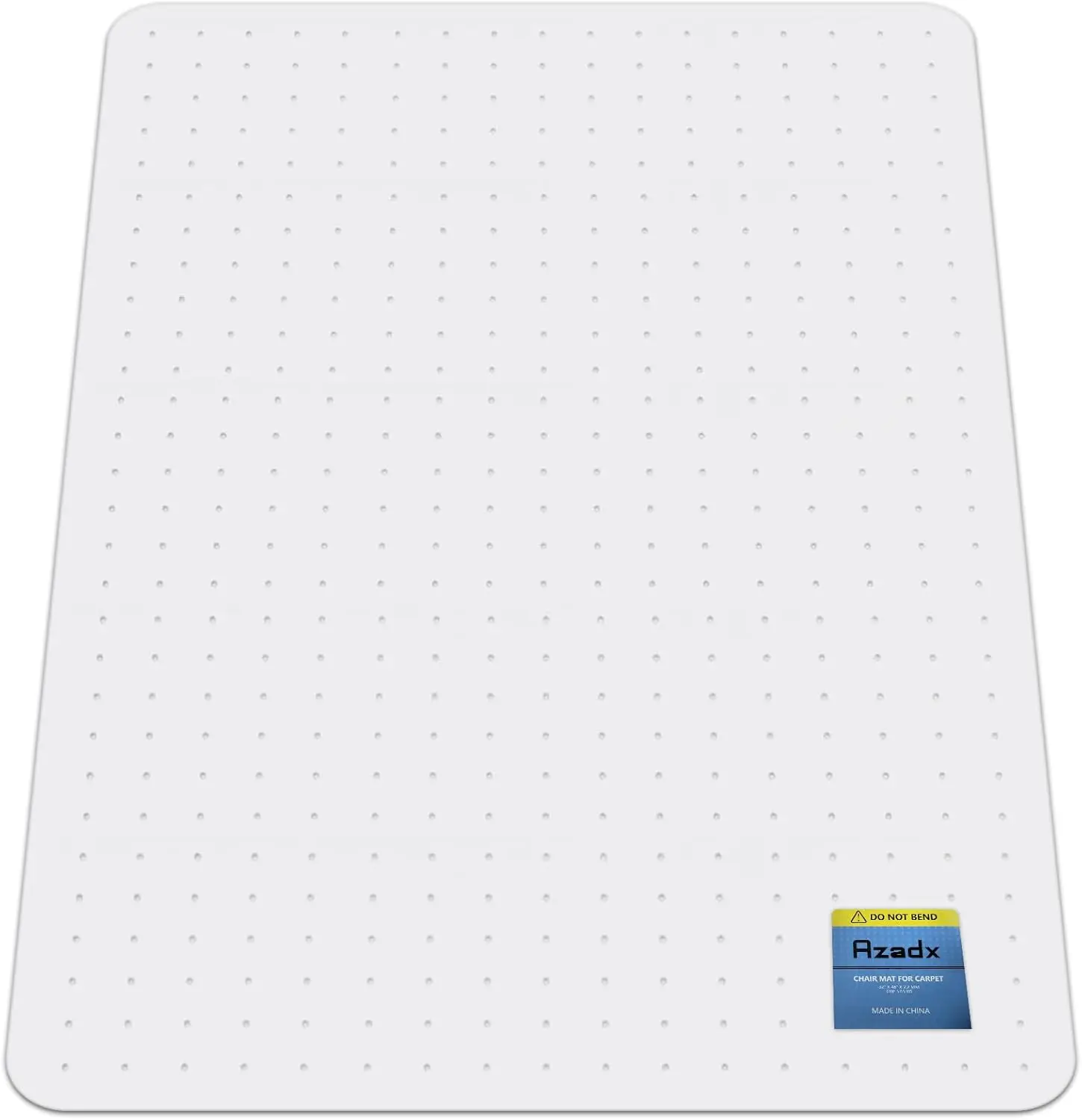 Heavy Duty Office Chair Mat for Carpet 32" x 48", Slip Resistant, Easy Glide Desk Floor Protector
Heavy Duty Office Chair Mat for Carpet 32" x 48", Slip Resistant, Easy Glide Desk Floor Protector