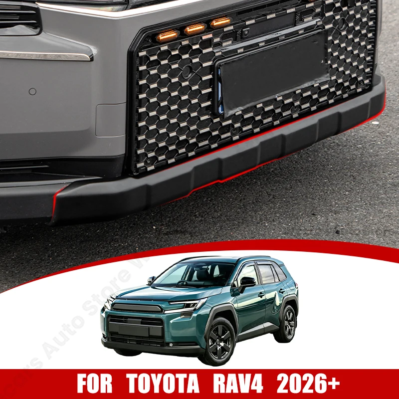 For Toyota NEW RAV4 XA60 2026+ Car Front Bumper Lower Guard Cover Blackout Bodykit Bumper Guard Protector Exterior Upgrade Parts
For Toyota NEW RAV4 XA60 2026+ Car Front Bumper Lower Guard Cover Blackout Bodykit Bumper Guard Protector Exterior Upgrade Parts