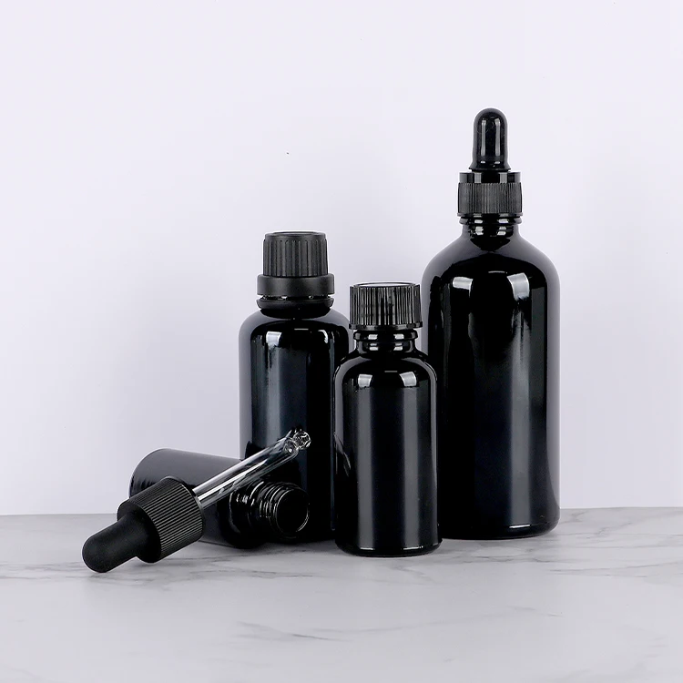 Round Glass Parfum Aromatherapy Bottles Serum Cosmetic Round Black Bottles Essential Oil Glass Dropper Bottle with Tamper Cap
Round Glass Parfum Aromatherapy Bottles Serum Cosmetic Round Black Bottles Essential Oil Glass Dropper Bottle with Tamper Cap