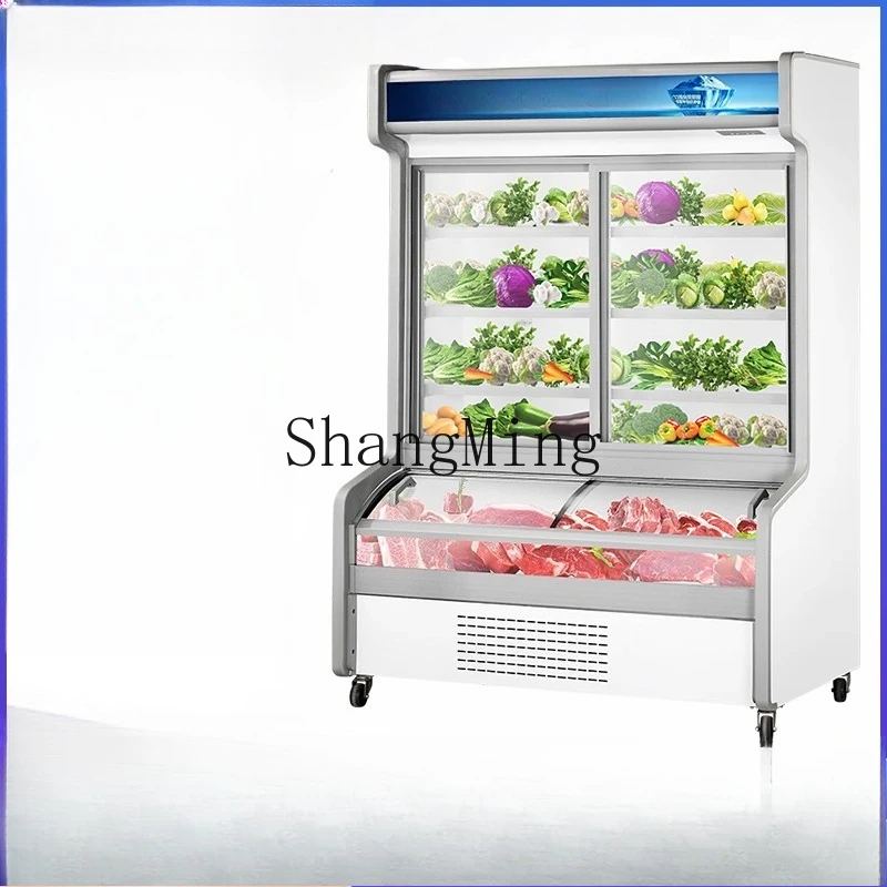 ZYY Vegetable and Fruit Refrigerated Display Cabinet BBQ Skewers Fresh-keeping Cabinet Commercial Freezer
ZYY Vegetable and Fruit Refrigerated Display Cabinet BBQ Skewers Fresh-keeping Cabinet Commercial Freezer