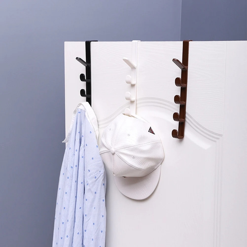 3 Pcs Clothing PP Material 5 Hooks Design Installation No Punching Smooth Surface Suitable Doors 5cm
3 Pcs Clothing PP Material 5 Hooks Design Installation No Punching Smooth Surface Suitable Doors 5cm