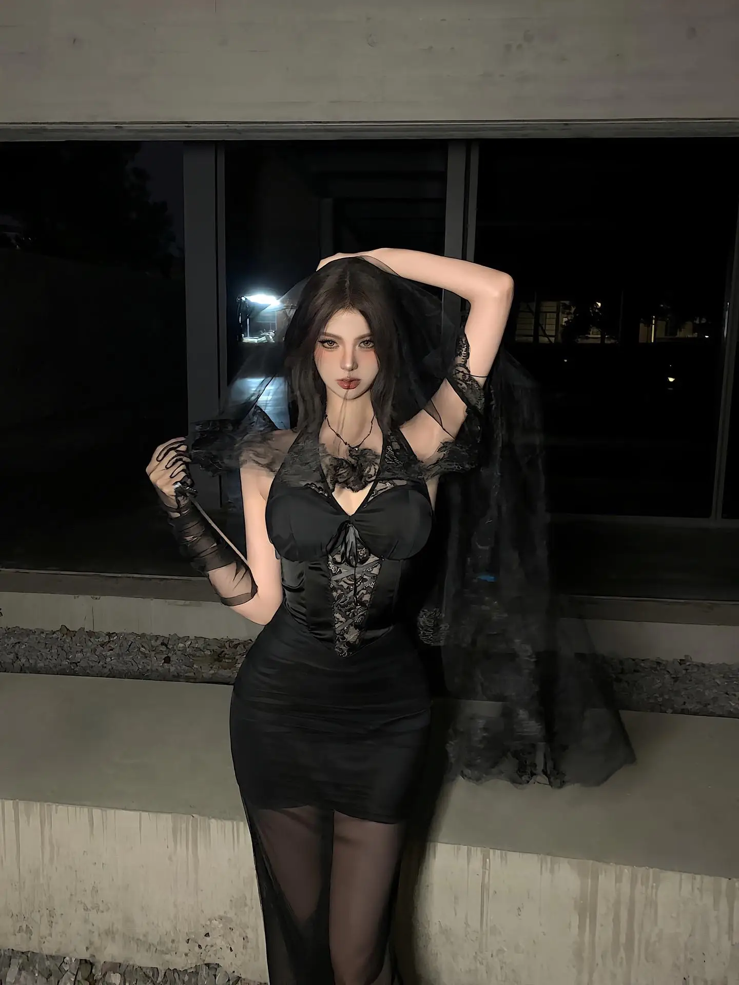 Хэллоуин Bla Lace ter Ne Dr Женская юбка с затянутой талией Me Fi Tail Длинный свеч V Ne Street Sle Костюм Dr
Хэллоуин Bla Lace ter Ne Dr Женская юбка с затянутой талией Me Fi Tail Длинный свеч V Ne Street Sle Костюм Dr