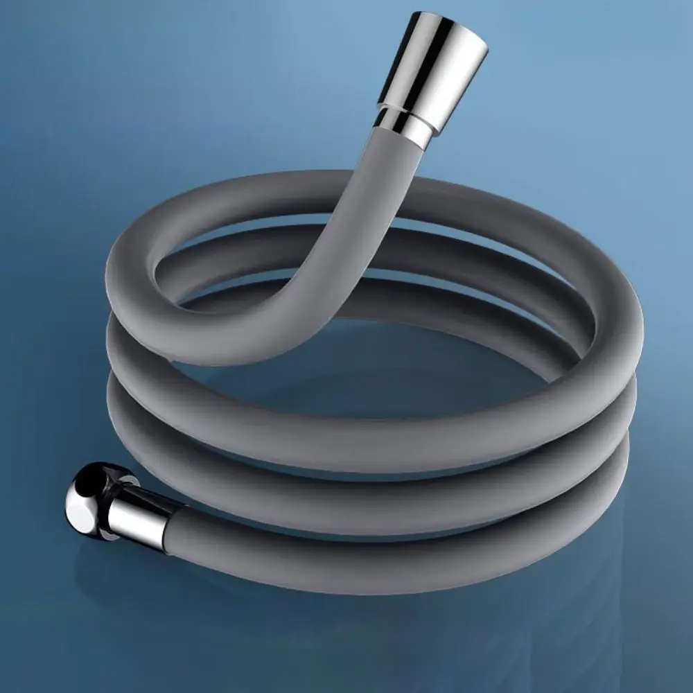 2M Silicone Shower Hose Flexible High Pressure Shower Head Tube Pipe Anti-Winding Faucet Accessories Hotel
2M Silicone Shower Hose Flexible High Pressure Shower Head Tube Pipe Anti-Winding Faucet Accessories Hotel