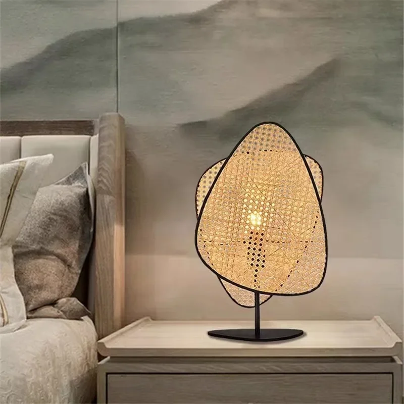 French Designer Floor Lamp Handmade Rattan Lamp for Bedroom Bedside Leaf Grid Table Light Decor Living Room Sofas Light
French Designer Floor Lamp Handmade Rattan Lamp for Bedroom Bedside Leaf Grid Table Light Decor Living Room Sofas Light