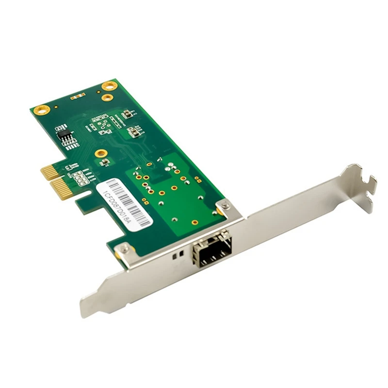 Серверная сетевая карта ABMK EP-9660 Gigabit с одним оптическим портом, интерфейс 1000 м, полнодуплексное/полудуплексное управление RJ-45
Серверная сетевая карта ABMK EP-9660 Gigabit с одним оптическим портом, интерфейс 1000 м, полнодуплексное/полудуплексное управление RJ-45