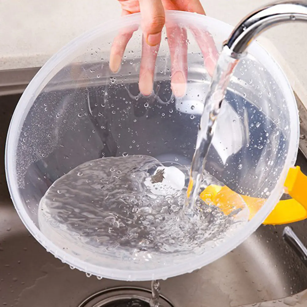 Microwave Cover for Food Splatter Resistant Plastic Plate Cover with Large Handle Easy Grip Clear Dish Lid for Microwave Oven
Microwave Cover for Food Splatter Resistant Plastic Plate Cover with Large Handle Easy Grip Clear Dish Lid for Microwave Oven