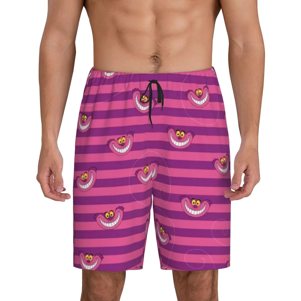 Custom Print Alice In Wonderland Cheshire Cat Pajama Shorts for Men Sleepwear Bottoms Sleep Short Pjs with Pockets
Custom Print Alice In Wonderland Cheshire Cat Pajama Shorts for Men Sleepwear Bottoms Sleep Short Pjs with Pockets
