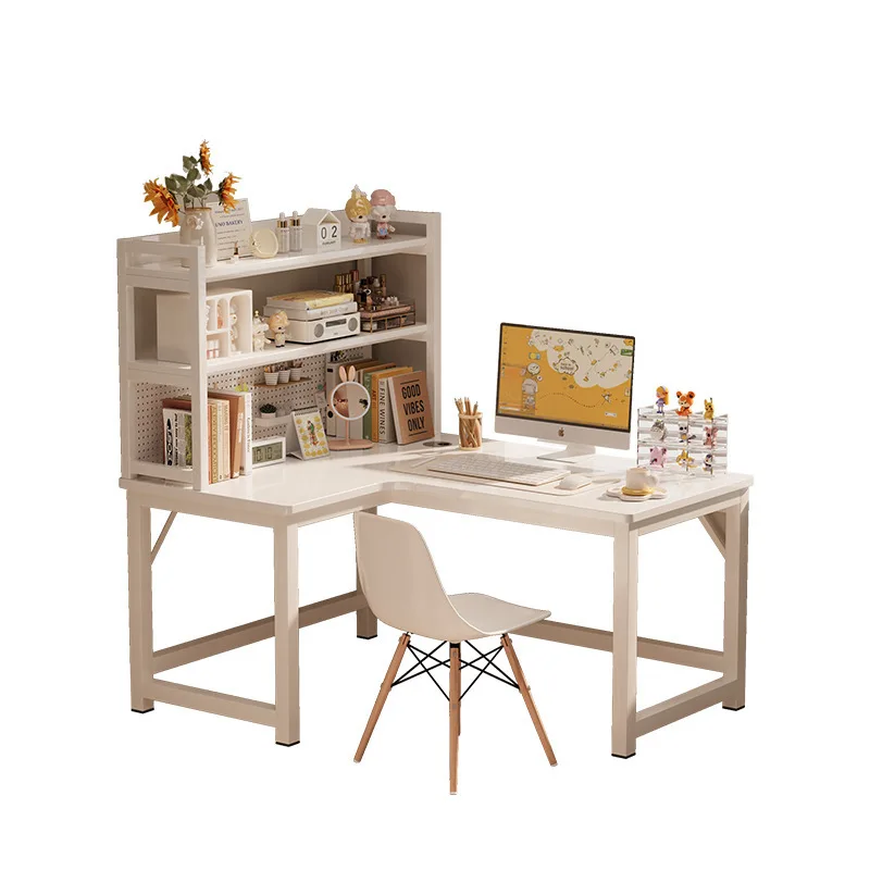 Corner desk L-shaped computer desk desktop household corner desk bookshelf integrated bedroom girls table workbench
Corner desk L-shaped computer desk desktop household corner desk bookshelf integrated bedroom girls table workbench