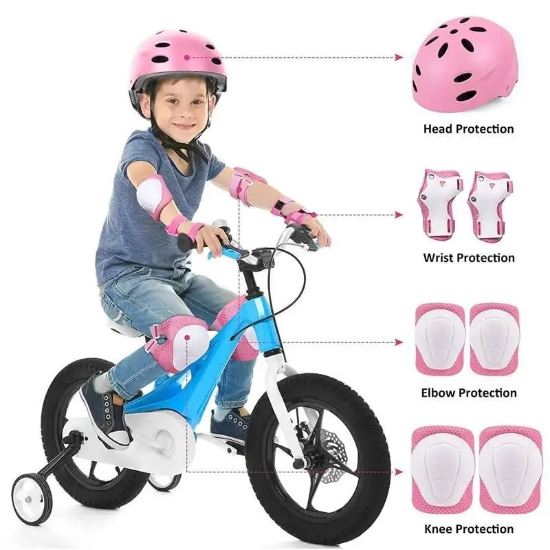 Children's Knee Pads 6-Piece Protective Gear / Skating Safety Gear Wrist Guards, Elbow Pads, Knee Pads
Children's Knee Pads 6-Piece Protective Gear / Skating Safety Gear Wrist Guards, Elbow Pads, Knee Pads