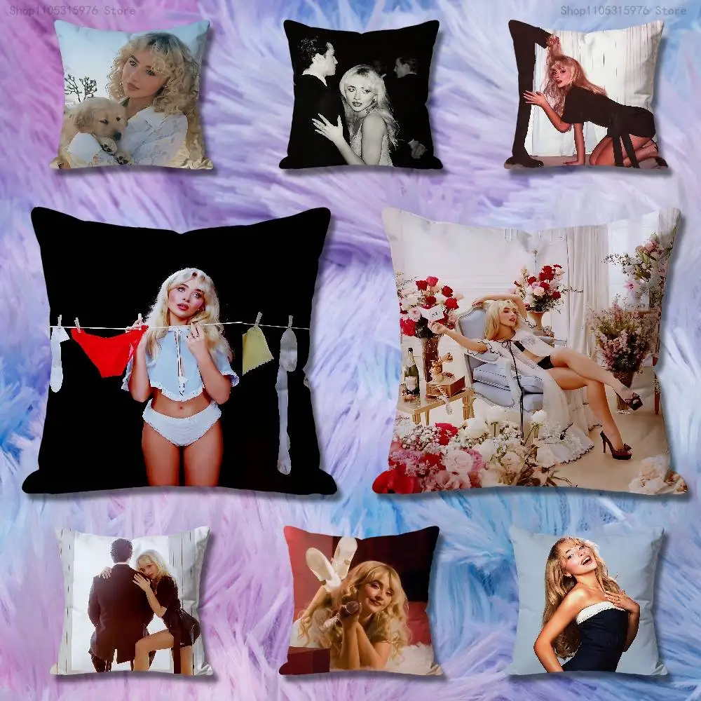 S-Sabrina C-Carpenter Friend Anime Celebrity Merchandise All-Match Printed Pillow Case Sofa Car Office Room Decoration Protector
S-Sabrina C-Carpenter Friend Anime Celebrity Merchandise All-Match Printed Pillow Case Sofa Car Office Room Decoration Protector