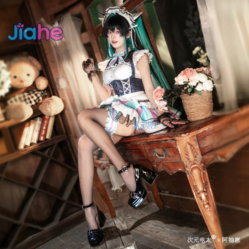 Костюм для косплея Nero Little Mermaid, игра в стиле аниме для девочек, милый головной убор в стиле Лолиты, носки, реквизит, платье горничной для рождественской вечеринки
Костюм для косплея Nero Little Mermaid, игра в стиле аниме для девочек, милый головной убор в стиле Лолиты, носки, реквизит, платье горничной для рождественской вечеринки