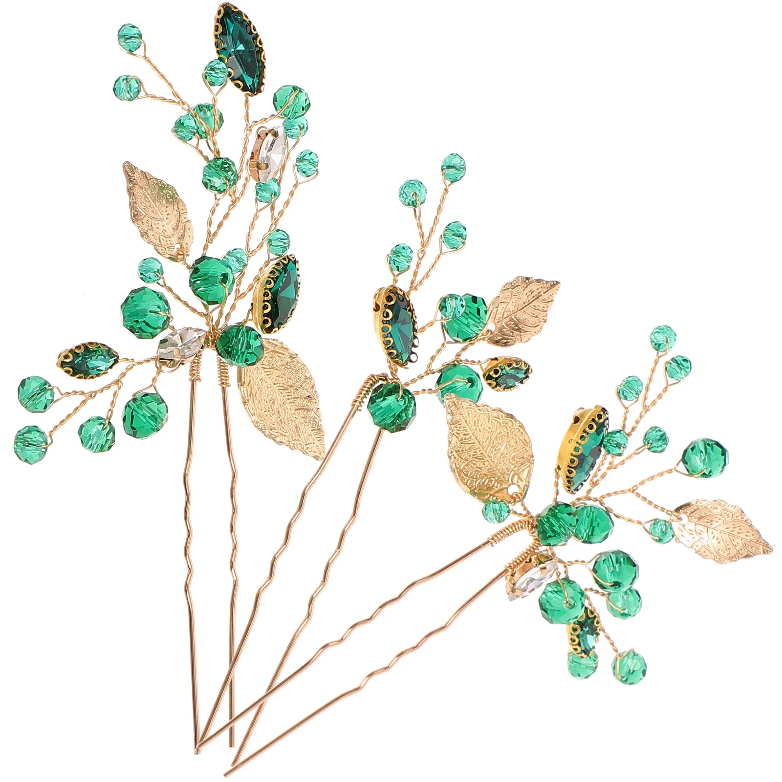 3pcs Green Leaf Hairpin Crystal Rhinestone Wedding Accessories Bridal Hair Pins Evening Dance Birthdays Prom Hair Styling
3pcs Green Leaf Hairpin Crystal Rhinestone Wedding Accessories Bridal Hair Pins Evening Dance Birthdays Prom Hair Styling