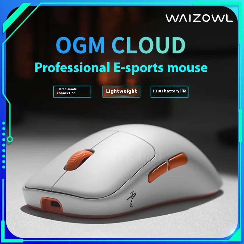 Три режима работы Waizowl Ogm Cloud Mosue беспроводной Bluetooth легкая эргономичная мышь Paw3395 Электронный Спорт Аксессуары для компьютера ПК подарок
Три режима работы Waizowl Ogm Cloud Mosue беспроводной Bluetooth легкая эргономичная мышь Paw3395 Электронный Спорт Аксессуары для компьютера ПК подарок