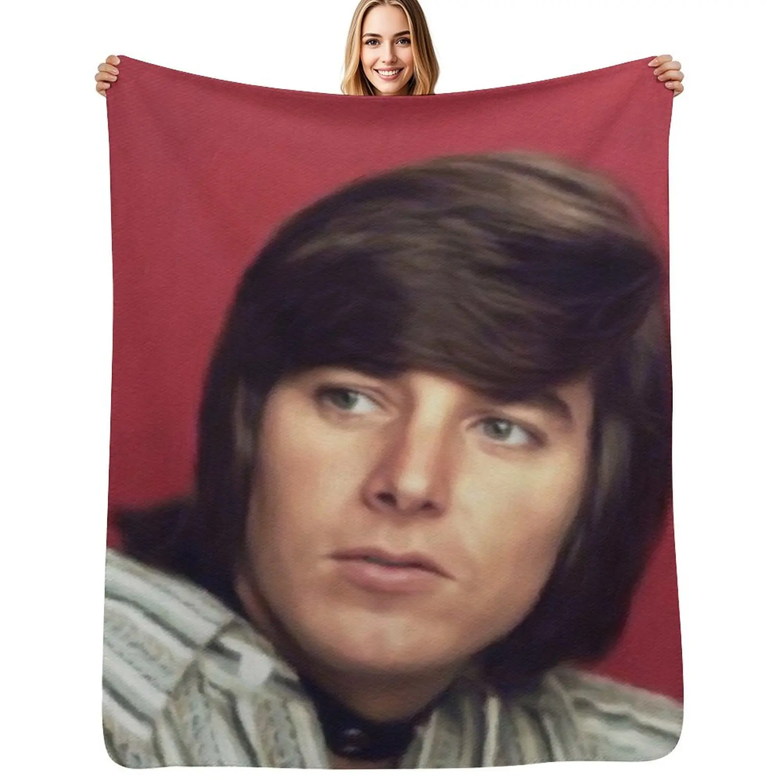 Bobby Sherman, Music Star Throw Blanket Cozy Napping Blanket Gift for Mom Dad
Bobby Sherman, Music Star Throw Blanket Cozy Napping Blanket Gift for Mom Dad