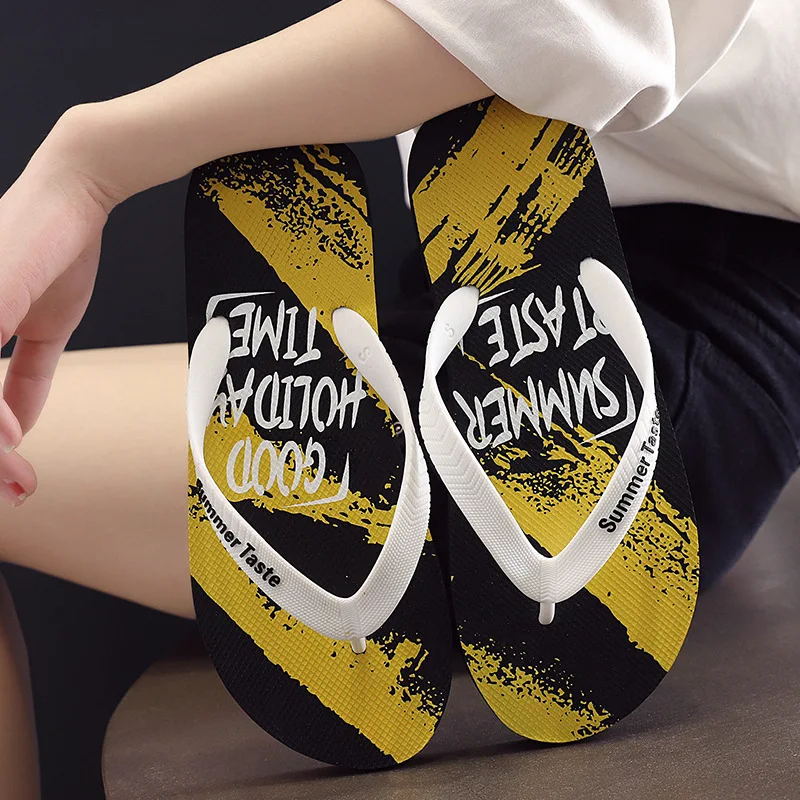 Summer Men Cool Slippers Flip Flops Lightweight Outdoor Soft-soled Non-slip Casual Male slippers Couple EVA Flat Sandals Slides
Summer Men Cool Slippers Flip Flops Lightweight Outdoor Soft-soled Non-slip Casual Male slippers Couple EVA Flat Sandals Slides