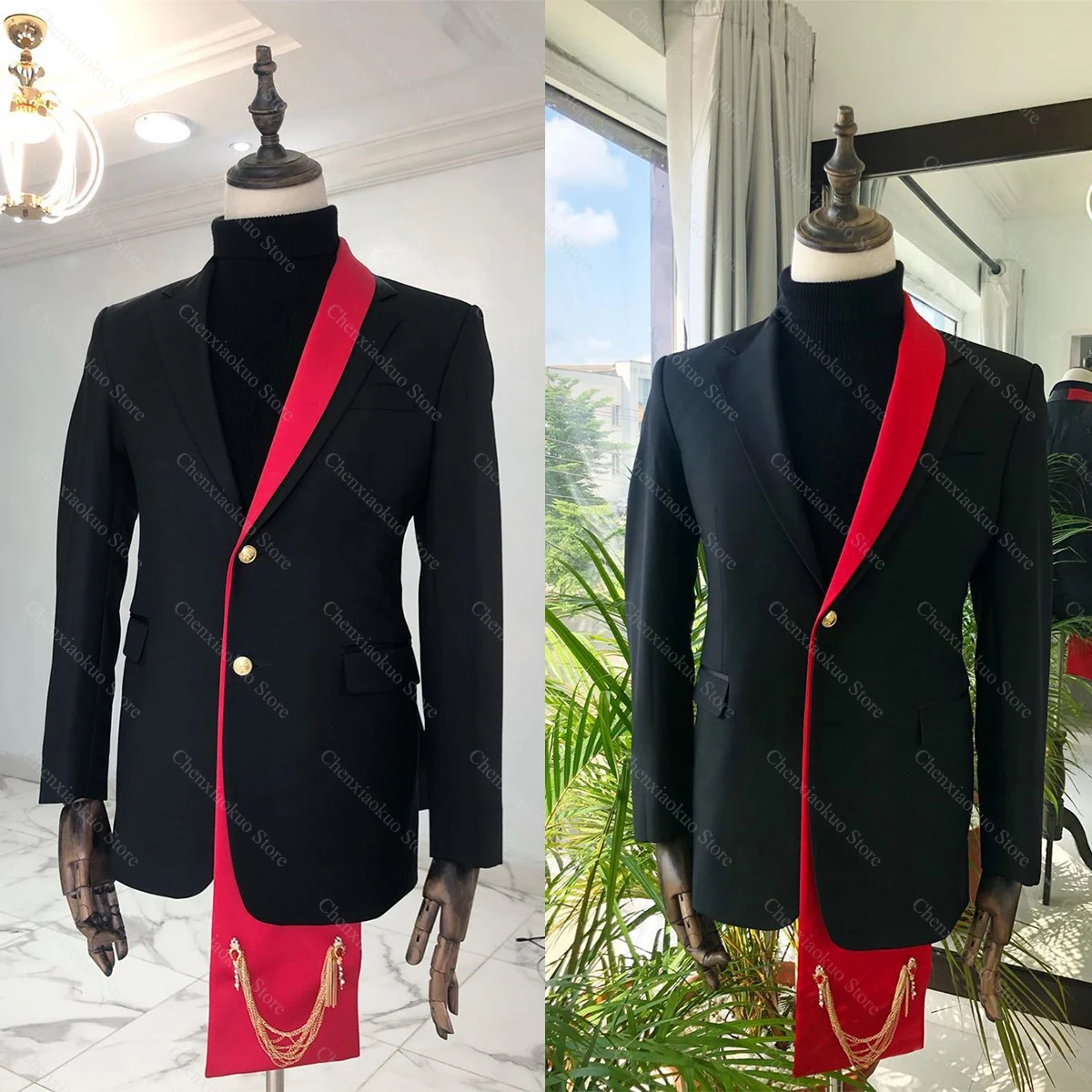 Men Jackets One Piece Latest Design Notched Lapel Coat Groom Wear Fashion Smart Casual Slim Party Custom Made Male Blazer
Men Jackets One Piece Latest Design Notched Lapel Coat Groom Wear Fashion Smart Casual Slim Party Custom Made Male Blazer