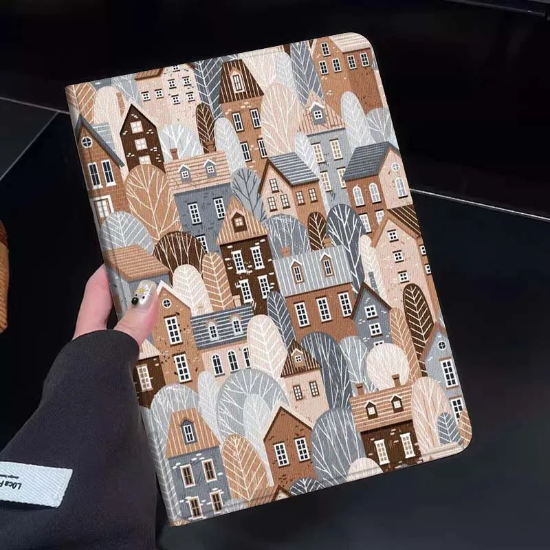 Cartoon House Tree Pattern Tablet Case For Huawei Honor MatePad MediaPad Air 5 6 7 11 V6 V7 V8 V9 X9 X8 T10 T10s C5e T5 Gift
Cartoon House Tree Pattern Tablet Case For Huawei Honor MatePad MediaPad Air 5 6 7 11 V6 V7 V8 V9 X9 X8 T10 T10s C5e T5 Gift