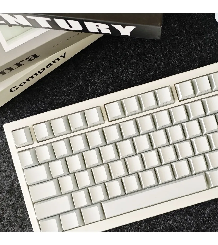 Key cap Solid color White side engraved key cap 133 key box Small full set PBT material O E M Height side engraved cap
Key cap Solid color White side engraved key cap 133 key box Small full set PBT material O E M Height side engraved cap