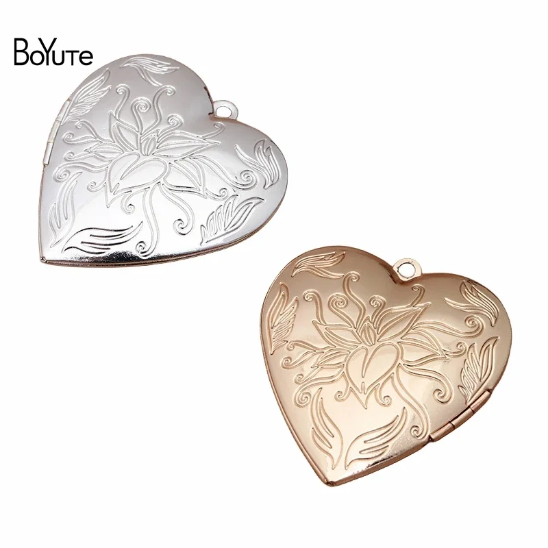 BoYuTe (4 Pieces/Lot) 45MM Big Metal Brass Floating Flower Heart Locket Vintage Open Photo Locket Pendant Wholesale
BoYuTe (4 Pieces/Lot) 45MM Big Metal Brass Floating Flower Heart Locket Vintage Open Photo Locket Pendant Wholesale
