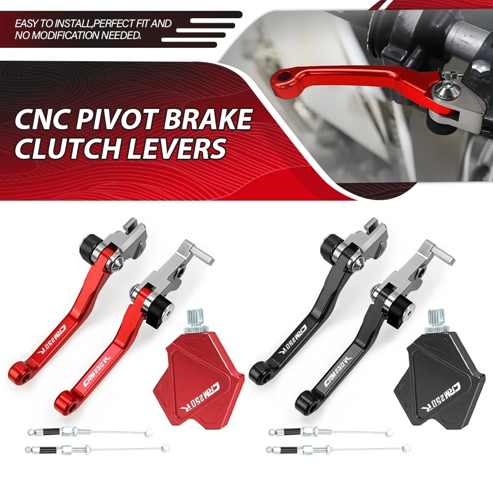 CNC Brake Clutch Levers Stunt Clutch Pull Cable Lever Replacement Easy System For HONDA CRM250R 1994 1995 1996 1997 1998 1999
CNC Brake Clutch Levers Stunt Clutch Pull Cable Lever Replacement Easy System For HONDA CRM250R 1994 1995 1996 1997 1998 1999
